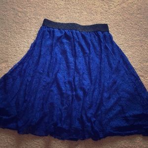 LuLaRoe lace Lola skirt